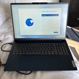 Lenovo blue Laptop 2023